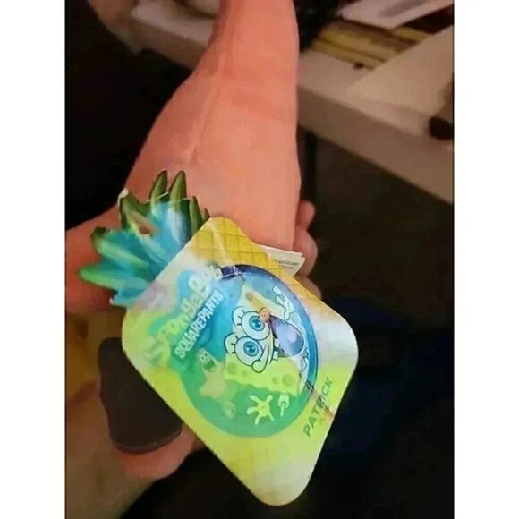 SpongeBob Squarepants PATRICK STAR Plush Toy 9in 2018 Nickelodeon Viacom EUC - Picture 2 of 6